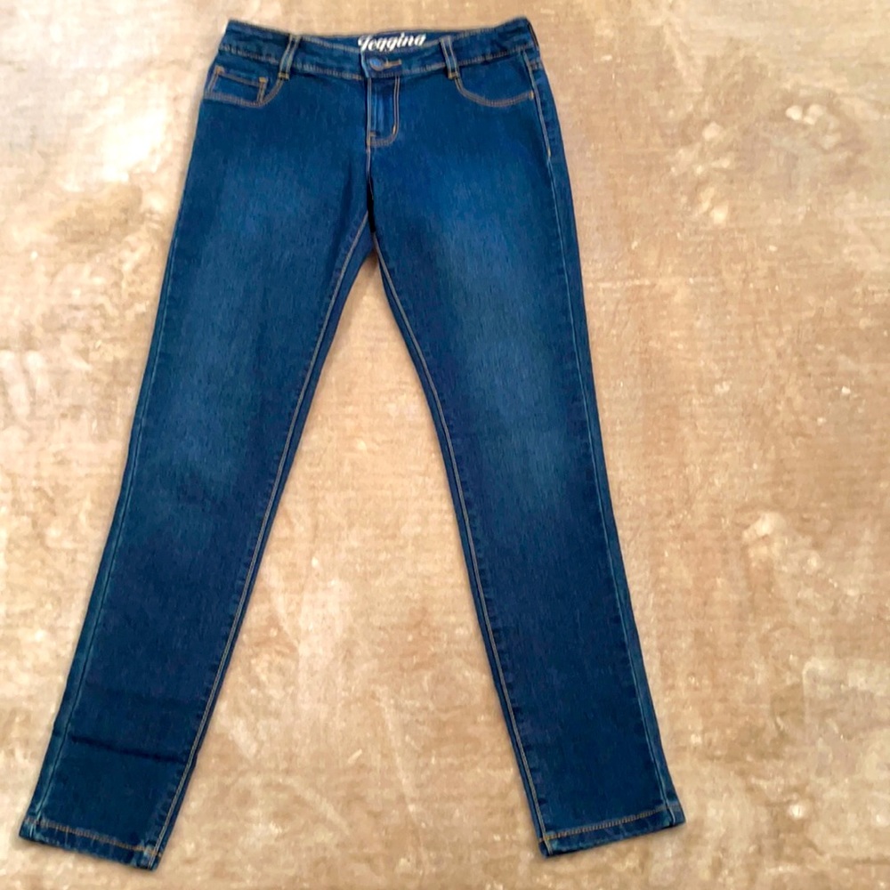 Girls Jean Jeggings (never worn) size 12
